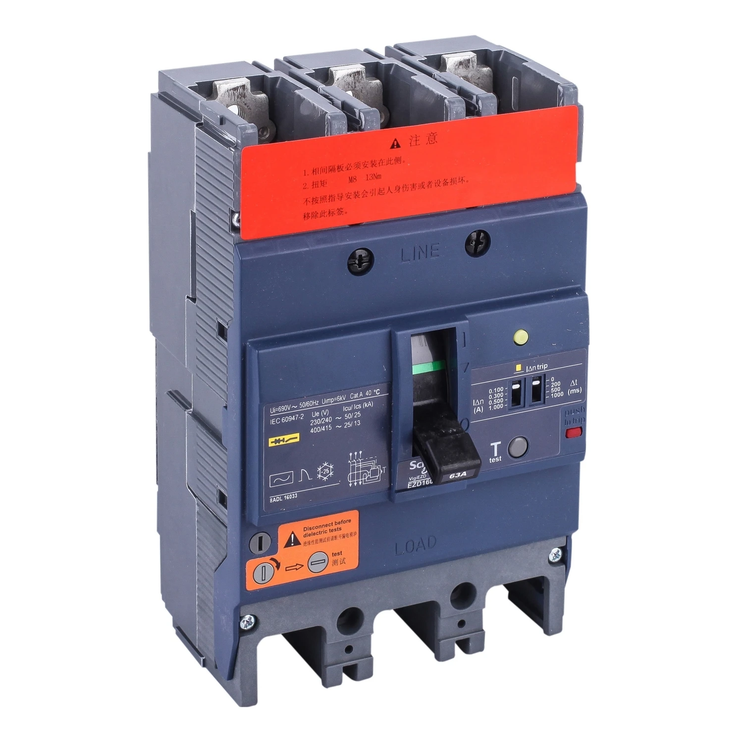 EZD160E4125N EZD160E-125A EZD160E TM125D circuit breaker