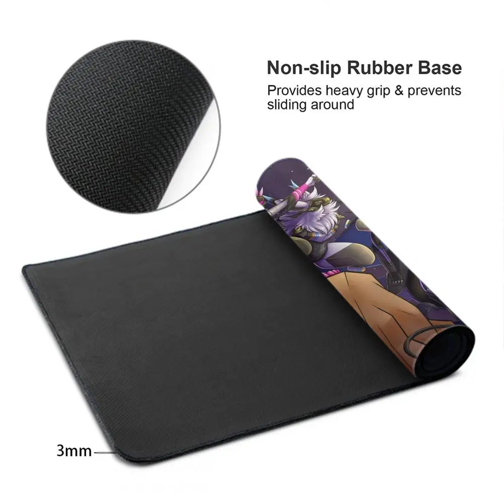 Protogen Mouse Pad Keyboard Mousepad large 600X300 mm Desk Mat PC Gaming High definition printing Table pad