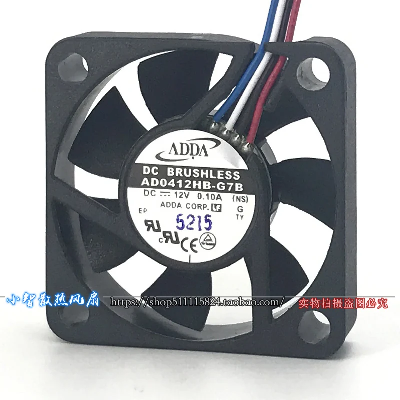 ORIGINAL AD0412HB-G7B 12V 0.10A 4010 40*40*10mm KIPAS PENDINGIN BARU RADIATOR