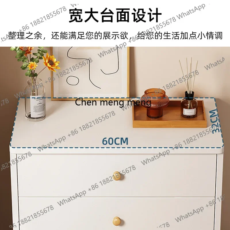 cc182Home Floor-standing Large Capacity Multi-layer Drawer Storage Cabinet Five-drawer Chest Balcony Cabinet Living Room Side C