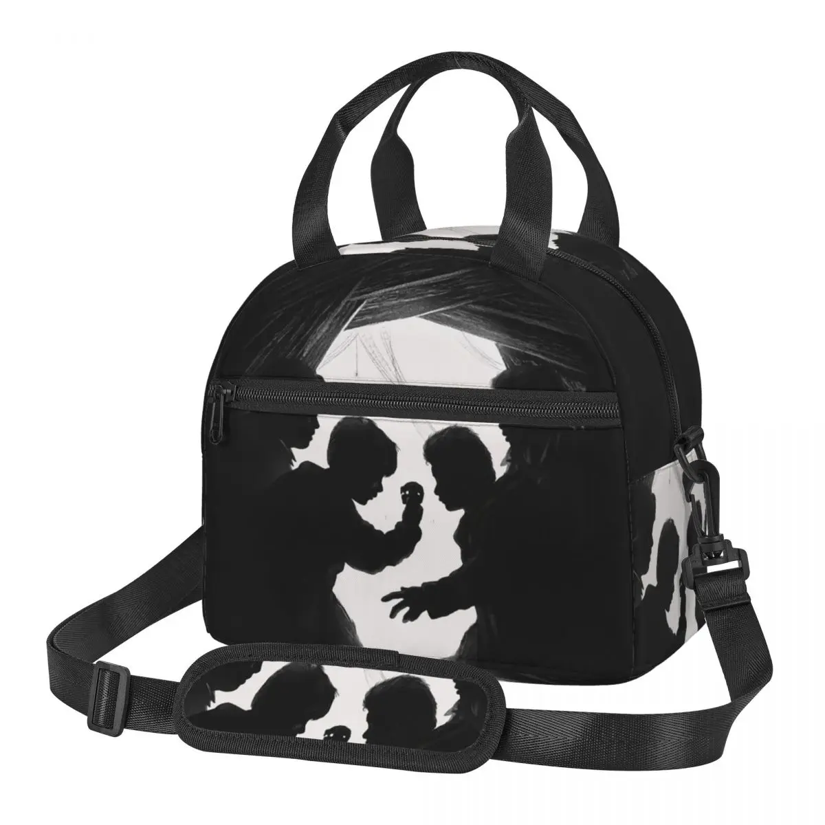 

Goonies Never Say Die Lunch Bags Insulated Bento Box Portable Lunch Tote Picnic Bags Thermal Bag for Woman Office