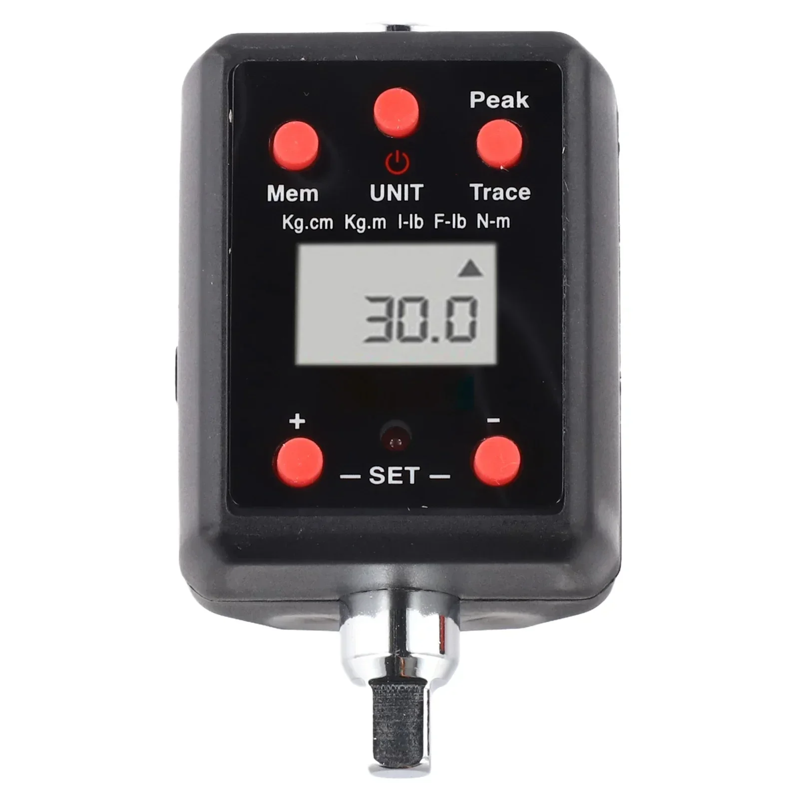 1pc 1/4 3/8 1/2 3/4inch Digital Torque Wrench Adapter Heavy Duty 0.3-35Nm 13-135Nm 2-200Nm 6-600Nm Electronic Torque Wrench