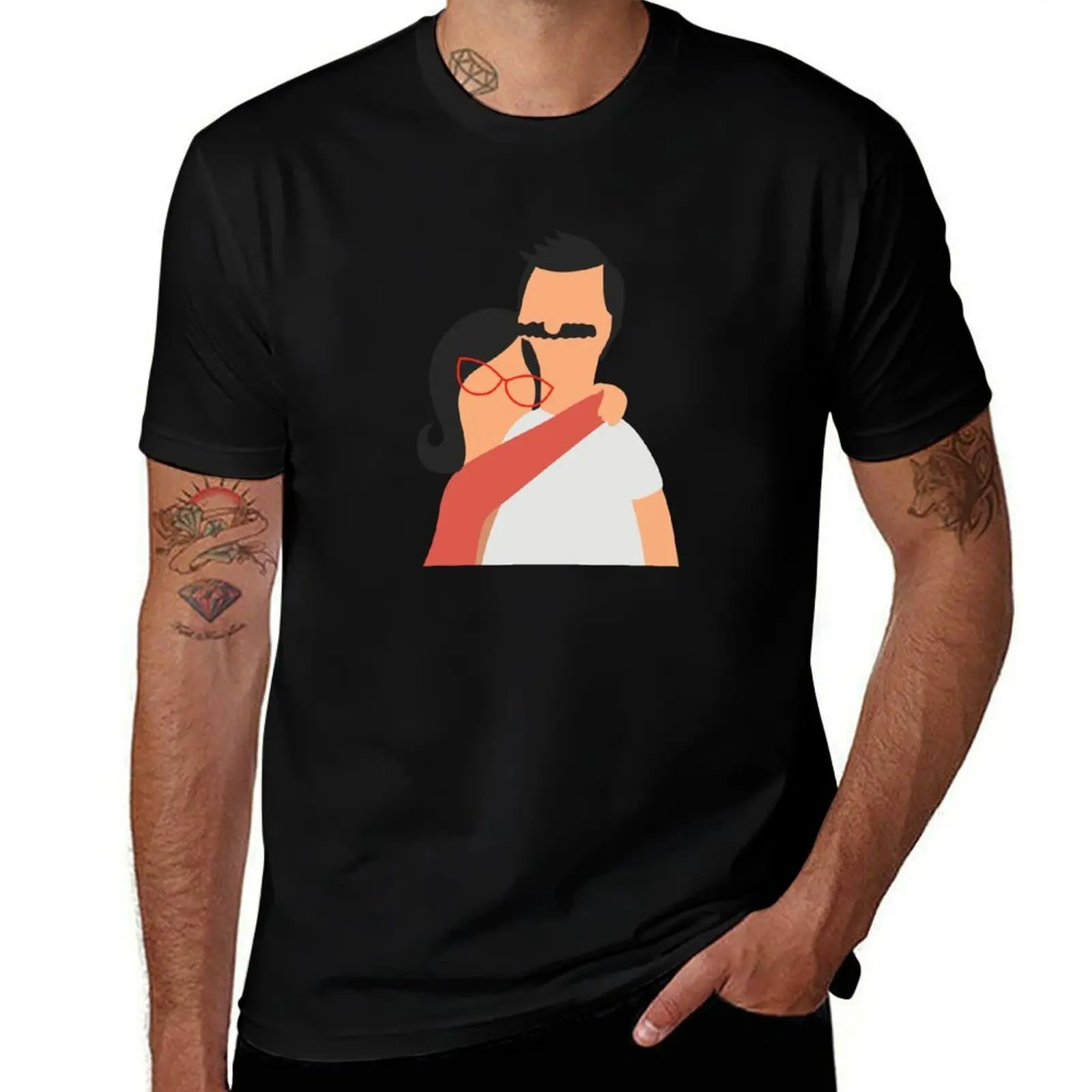 Copy of You’re the Bob to my Linda T-Shirt Big Size Short Sleeve Casual Top T-Shirt