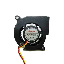 Dmuchawa 5020 DC5V odśrodkowy wentylator turbinowy 50mm 5CM 2 Pin 3pin chłodnica chłodząca