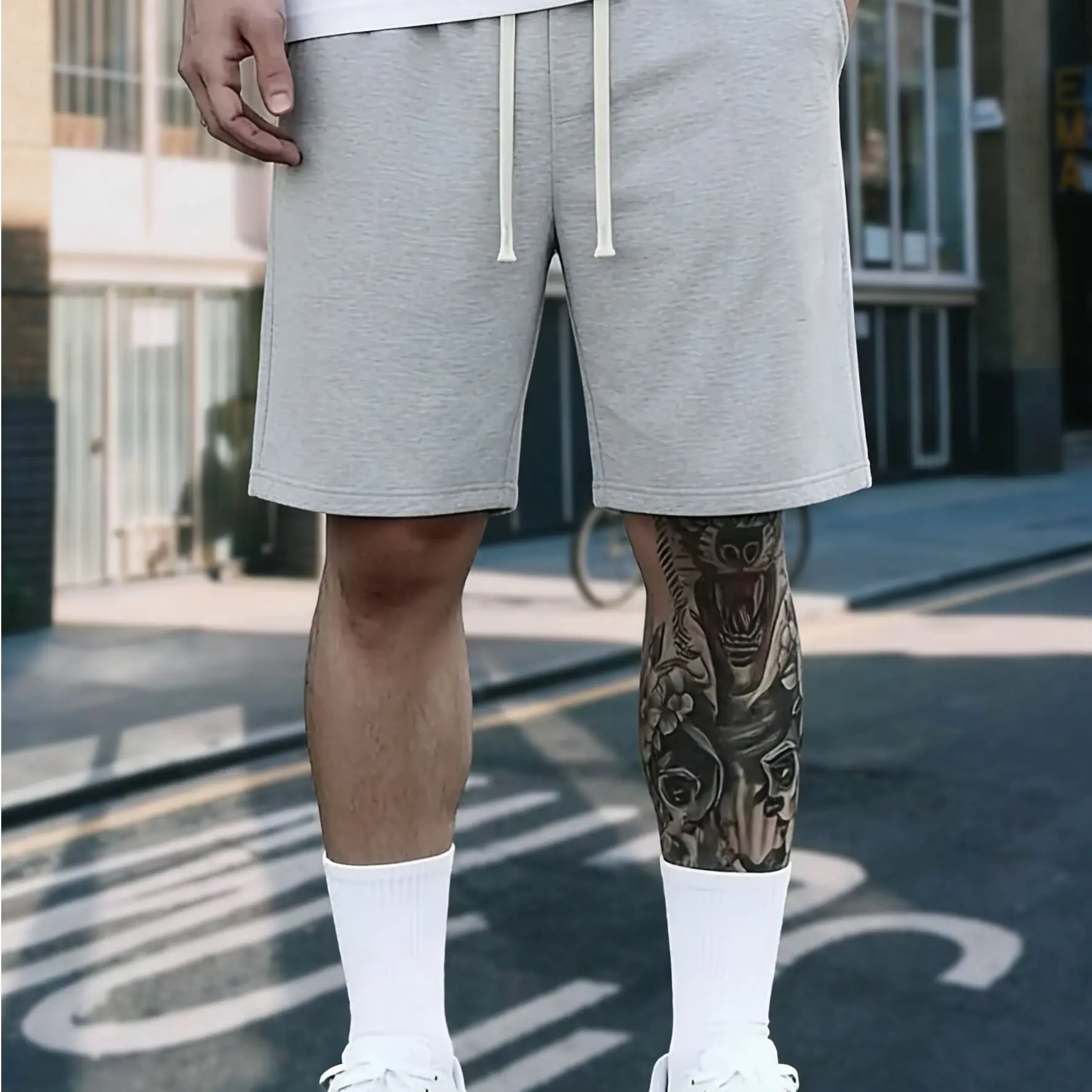 

Men's Casual Shorts Summer Street Style Comfortable Breathable Sports Shorts Men's Daily Versatile Style