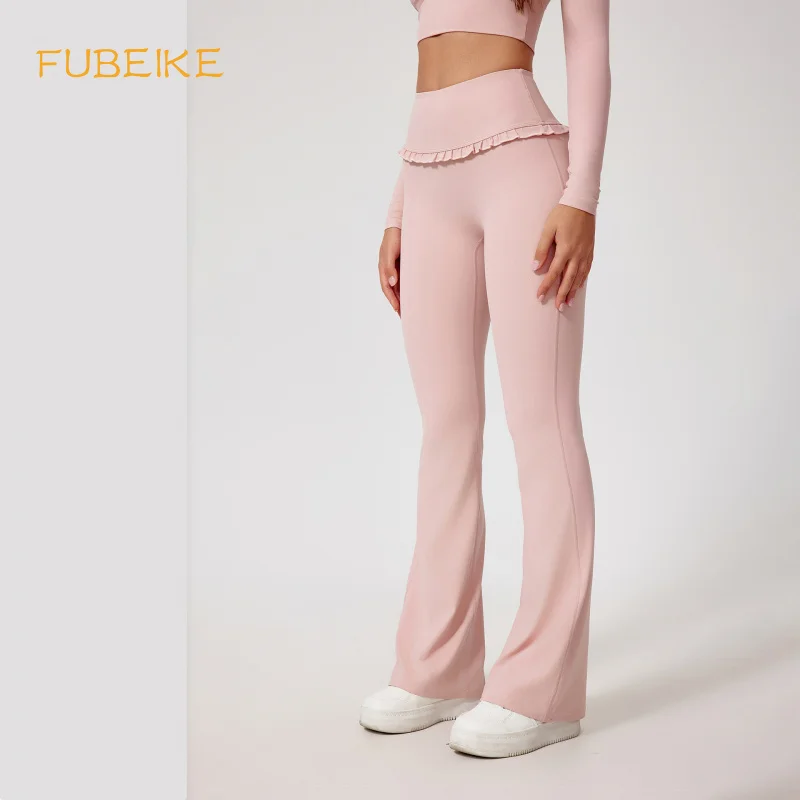 FUBEIKE Seamless High Waist Gym Leggings Woman Tights For Girls Leggings Workout Clothes Women Gymwear Compression Pants