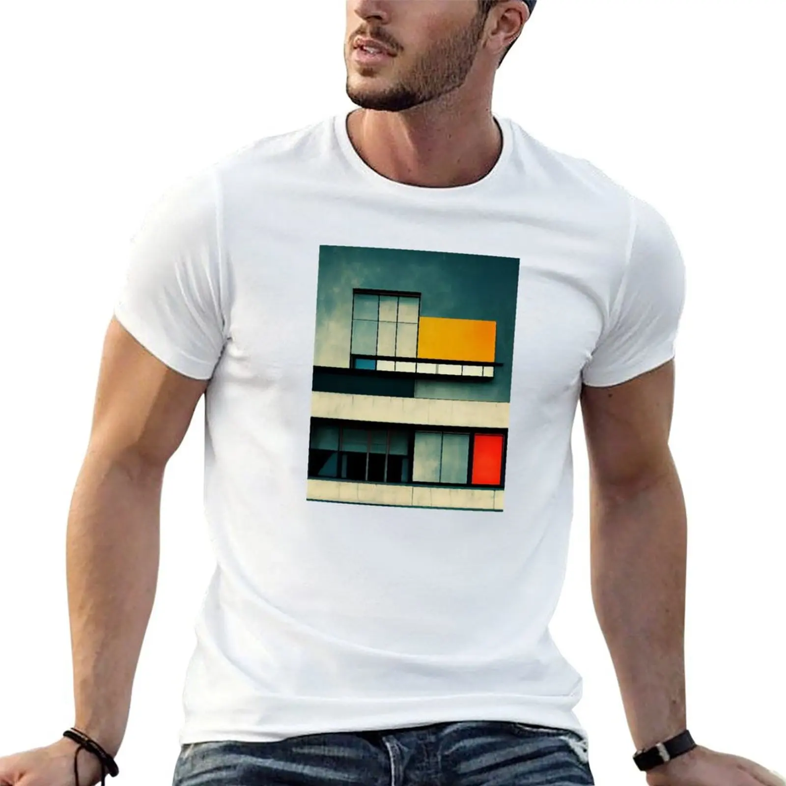 

quality shirt Inspired high print t Bauhaus t 3 t - graphic cotton man byArchitecture T-Shirt shirt man shirt custom