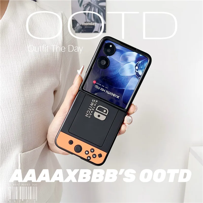 3D Cool Game Machine Silicone antichoc coques de tlphone pour Xiaomi MIX FLIP couverture arrire pour MIX Fold 4 tui de Protection Funda Capa