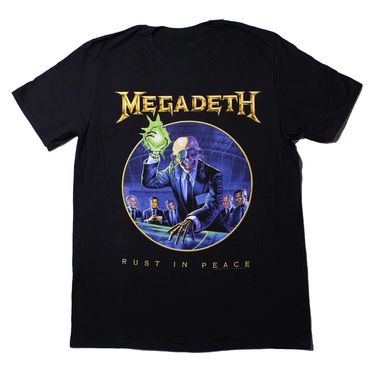 Sick Dying Dead Circle Vic Megadeth Band T-Shirt Cotton Graphic Tee Men Women Summer Streetwear - view 4