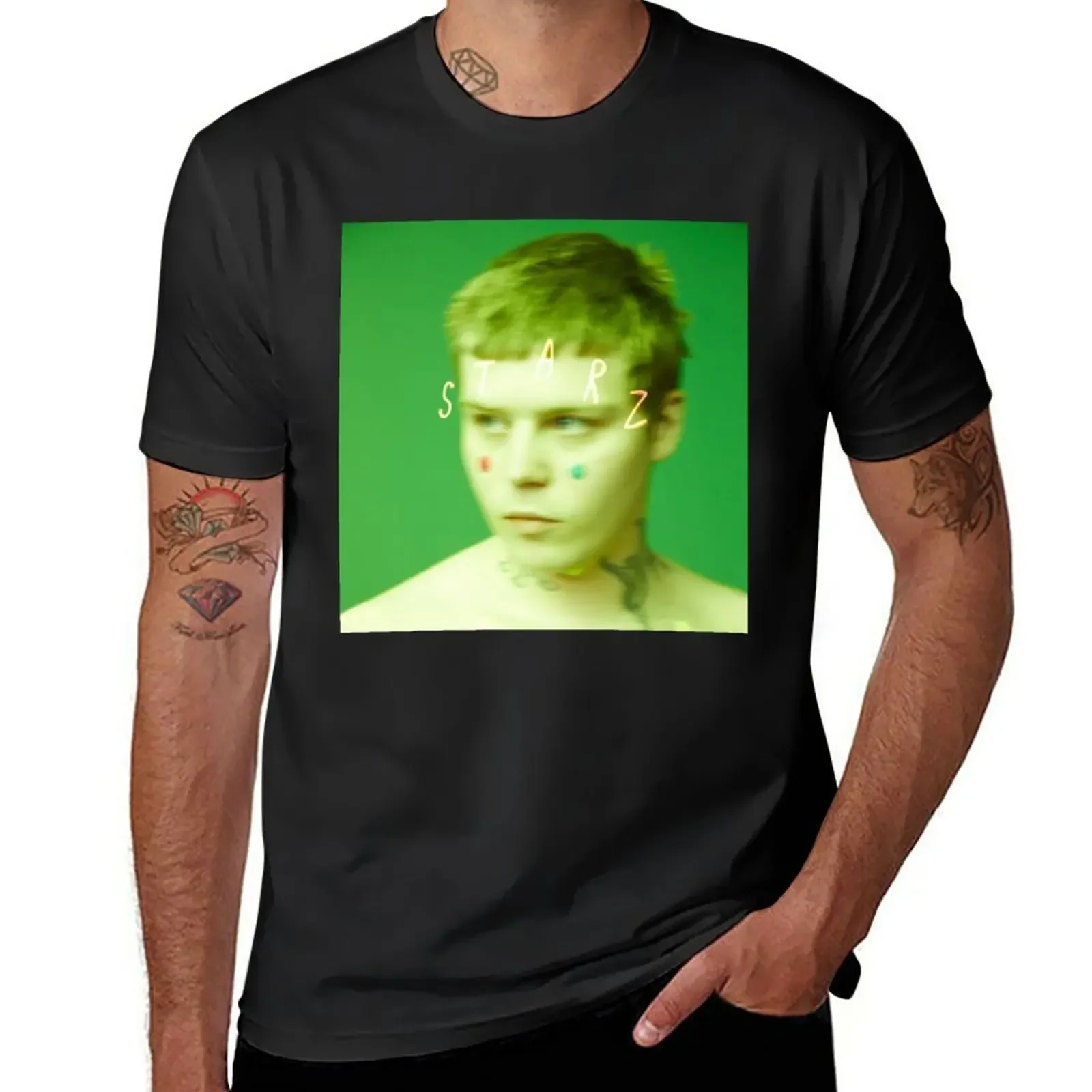 Yung Lean Starz T-Shirt new edition cute tops black t shirts for men