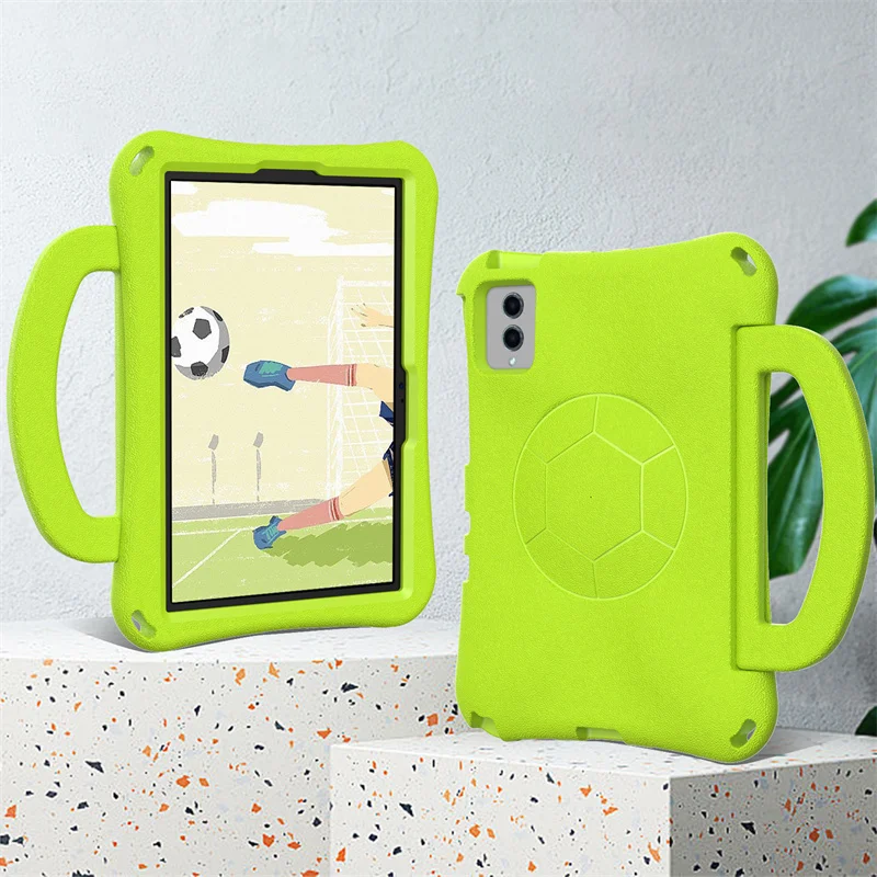 Free Shoulder Strap For Huawei MatePad SE 11 (2024) AGS6-W09 EVA Foam Case Portable Cover Shockproof Funda Football Coque Kids