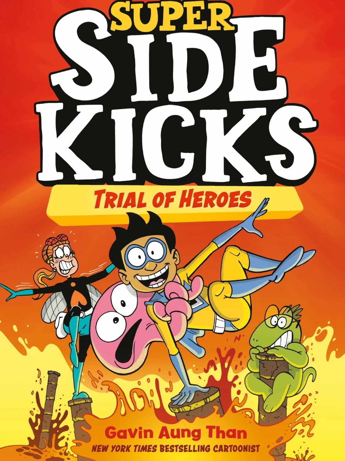 

Детская английская полноцветная манга серии Super Sidekicks