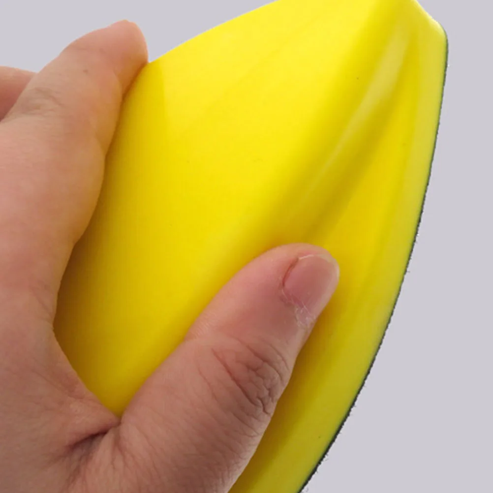 

Hook Sandpaper Holder Attachable to Sanding Discs Sponge Flexible Grinding Wool Polishing Pads for Buffing Hand