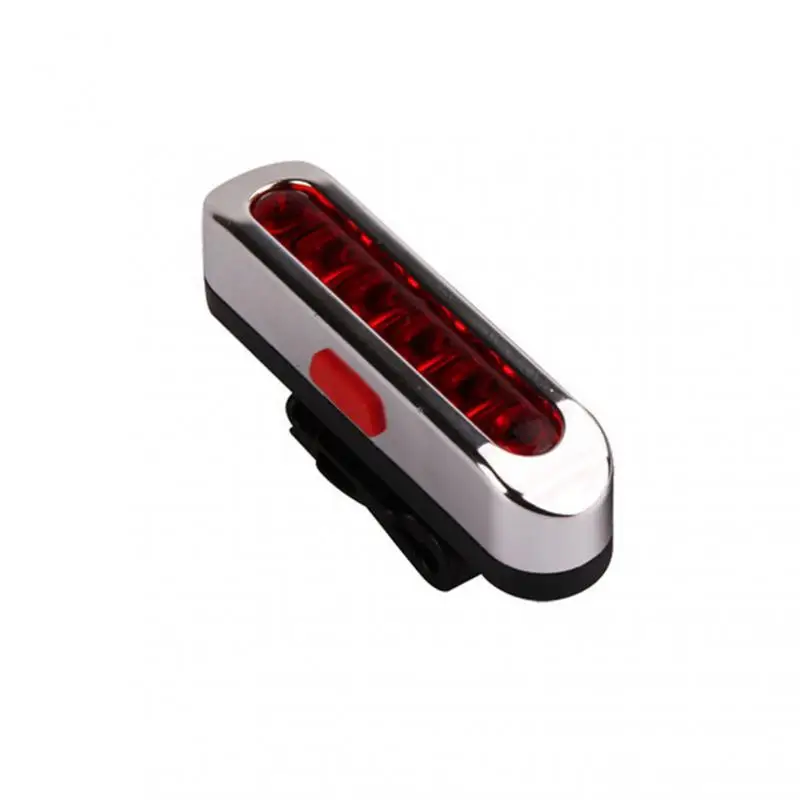 Light Mountain Bike 5LED High Bright Warning Light USB Rechargeable Night Riding Bike Lights Cycling Accessories