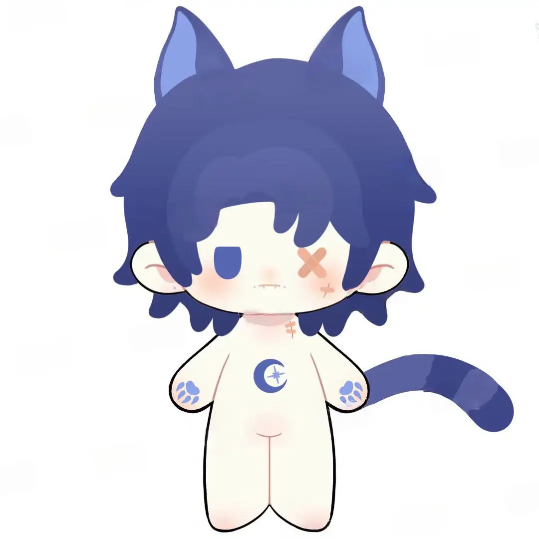 ตุ๊กตาผ้าฝ้ายน่ารัก 20 ซม. Identity ⅤPuppeteer ตุ๊กตาเด็กผู้หญิง ของเล่นตุ๊กตาขนนุ่ม น่ารัก ละเอียดอ่อน หูขนฟู ของขวัญคริสต์มาส