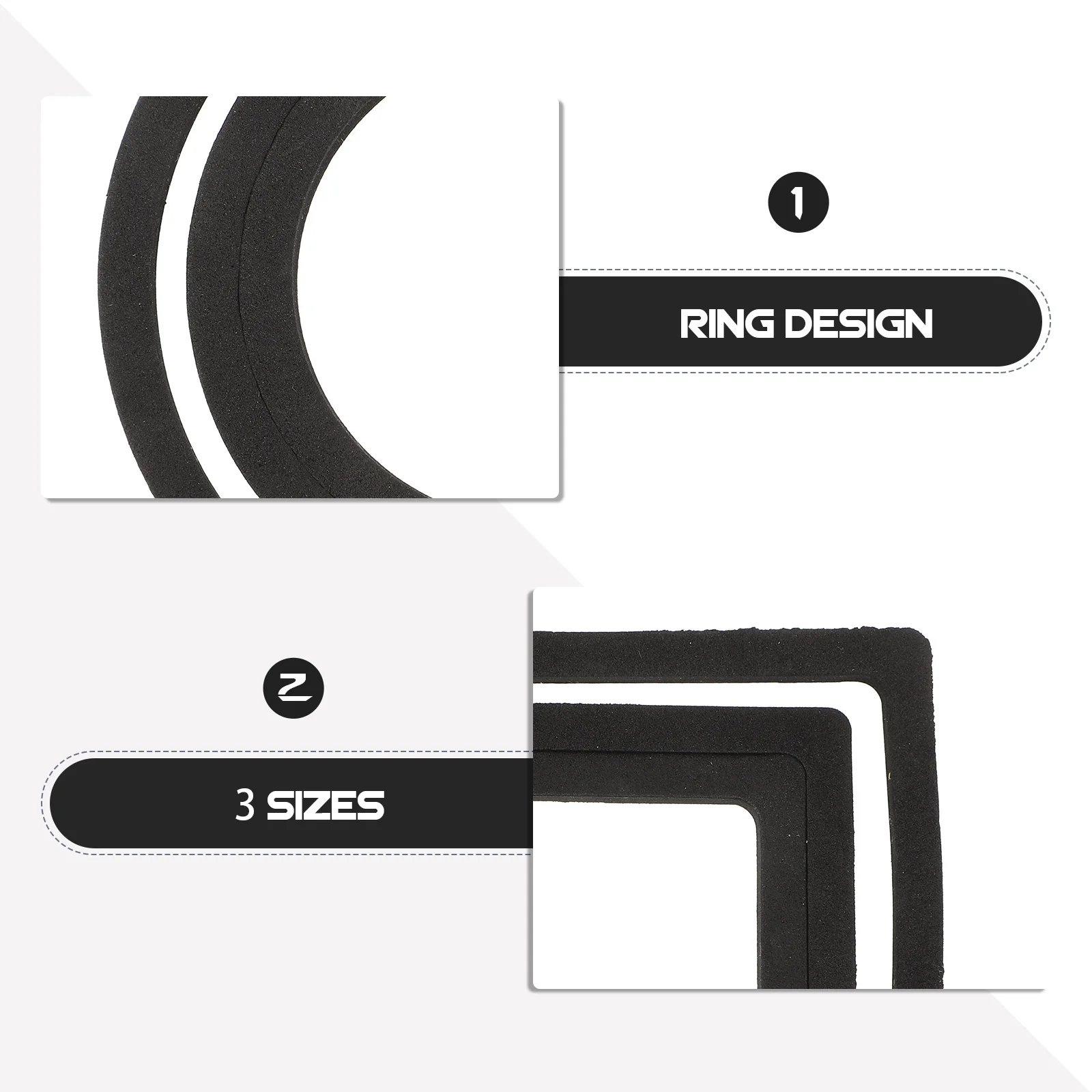 

6Pcs Fish Feeding Rings Aquarium Floating Plant Rings Foam Isolation Circles Fish Feeder Accessories Tank Isolation Circles