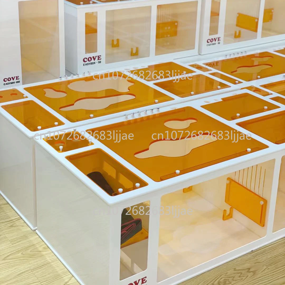 فلتر حوض السمك للمياه المالحة من الأكريليك الكبير والنانو لخزان الشعاب المرجانية البحرية #5