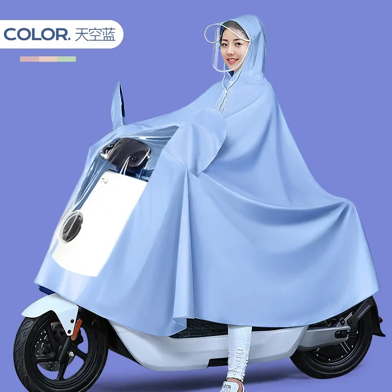 

Waterproof Raincoats, Electric Bicycle, Ultra-thick Rainproof Riding Raincoats, Motorcycles, Electric Bikes