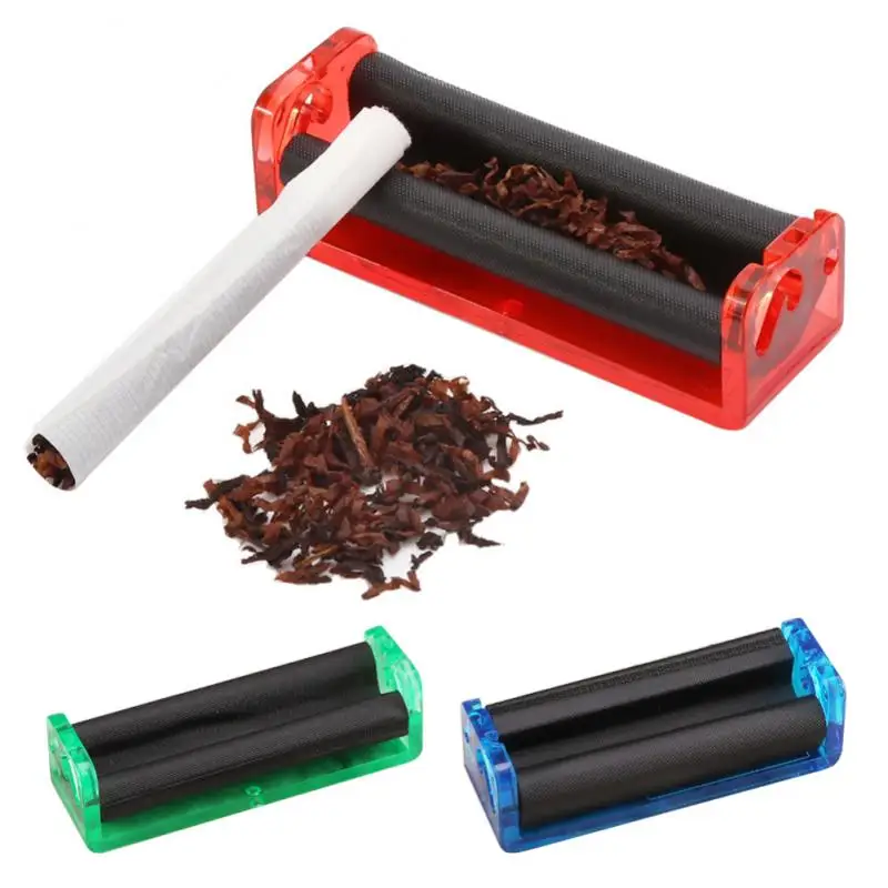 field strip cigarette 1pc Manual Cigarette Making Machine Portable Rolling Tube Tobacco Injector  Push-pull Cigarette Maker Filler Device Smoking Tools