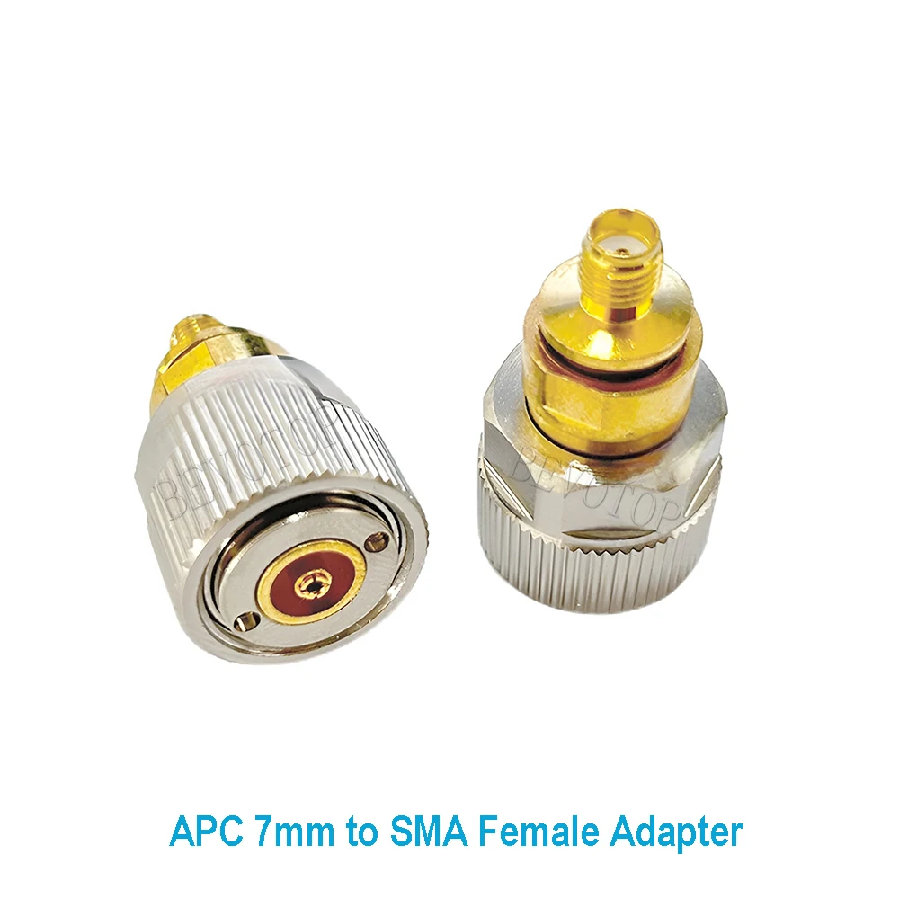 1PCS APC-7 to SMA Female Jack Adapter Calibration for Network Analyzer High Frequency Test Connector SMA to APC7 Wholesales