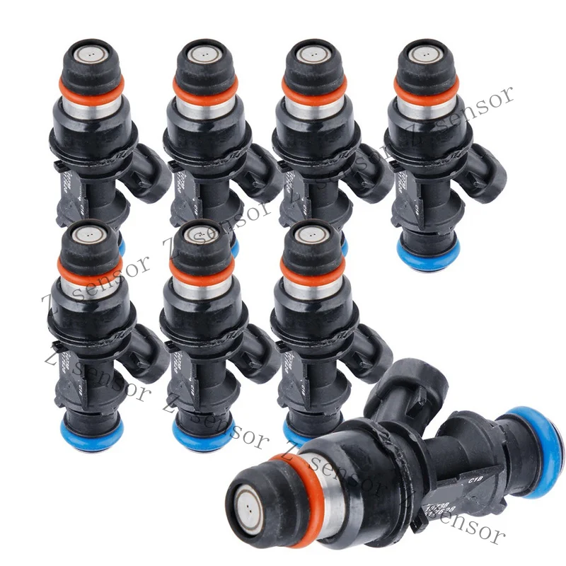 Z+ 8Pcs 25317628 Fuel Injectors For GMC Chevrolet Silverado Express 4.8L 5.3L 6.0L