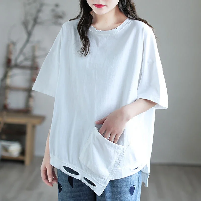 

Fashion Short Sleeved Women T Shirts Summer Fashion O Neck Sleeveless Women Tops Casual Ladyies T Shirts