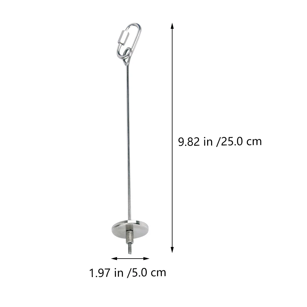

2pcs Stainless Steel Feeder Set Fruit Holder For Parrot Bird Cage Supply Vegetable Stick Metal Food Hanging Holder Fruit Picks