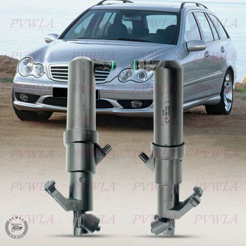 

For Benz W203 C230 C240 C280 C320 C350 2001 2002 2003 2004 2005-2008 Front Bumper Headlight Washer Sprayer Nozzle Cylinder Jet