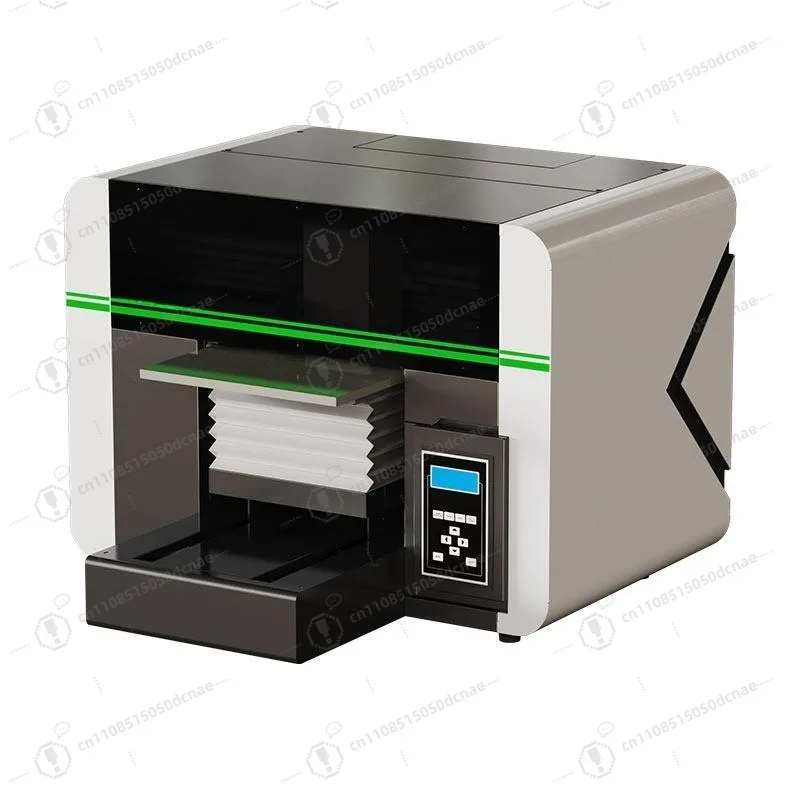 Visual Positioning Mini UV Flatbed Printer Multi Material Printing Machine For Plastic Stone Acrylic Pendant Sign Making