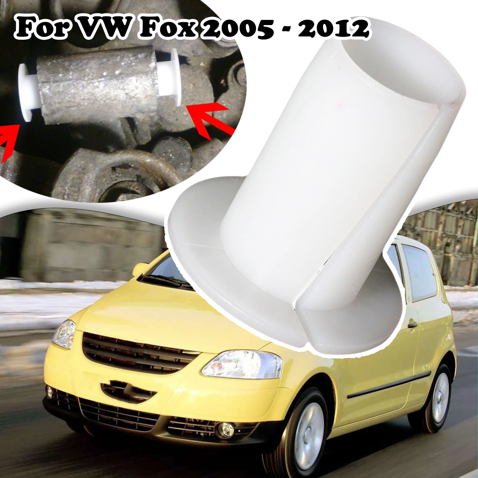 

Втулка рычага реле переключения передач для VW Fox 2005 2006-2012, разъем подшипника управления переключением переключения передач