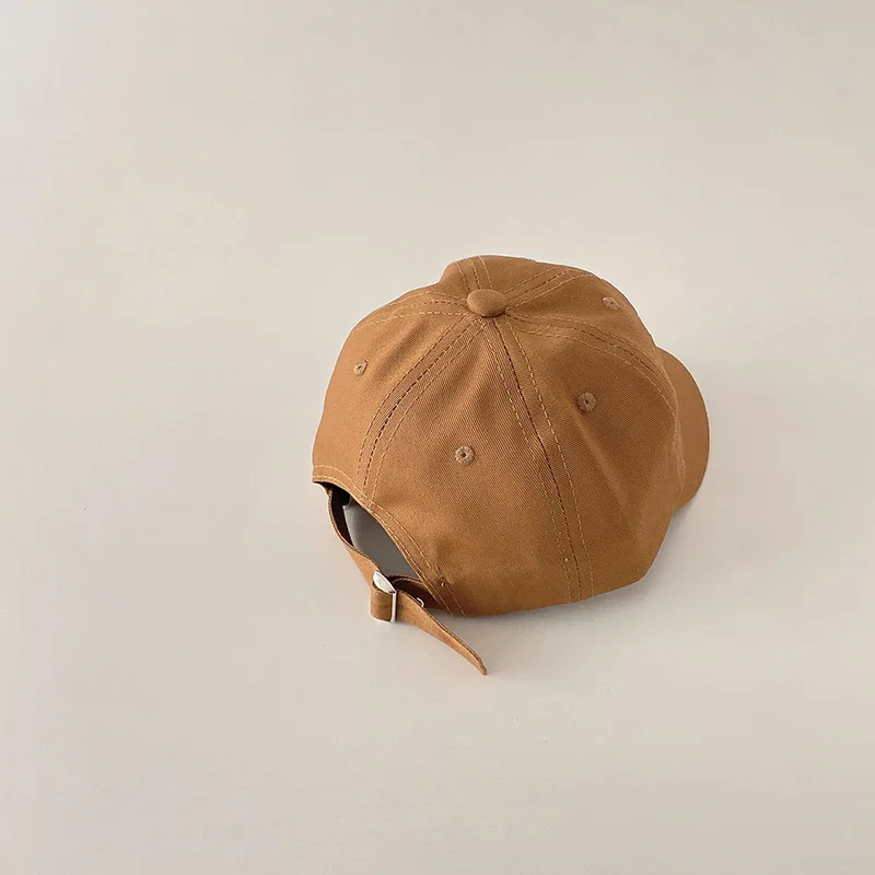 2026 New Casual Letter Cap Baby Simple Classic Peaked Caps Boys Cool Embroidery Baseball Hat Girl Adjustable Short Brimmed Hats view 6