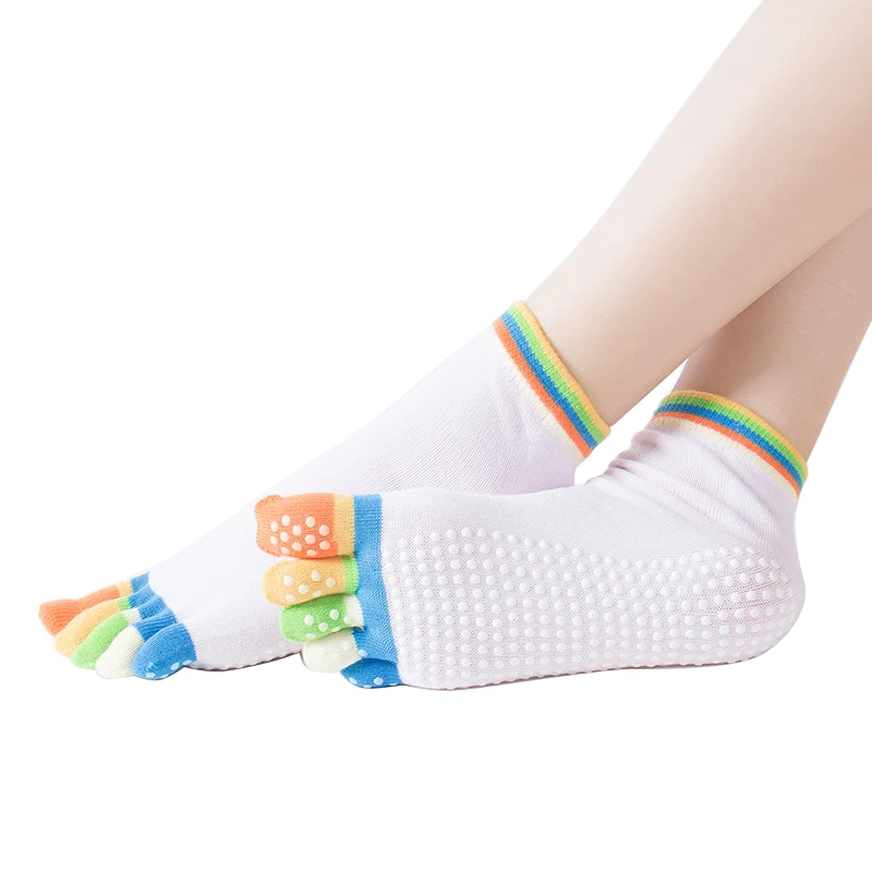 Anti-Slip Yoga Toe Socks Can Also Avoid The Stench Of Foot Odor During Exercise. Only Yoga, But Also Pilates, Barre, Bikram