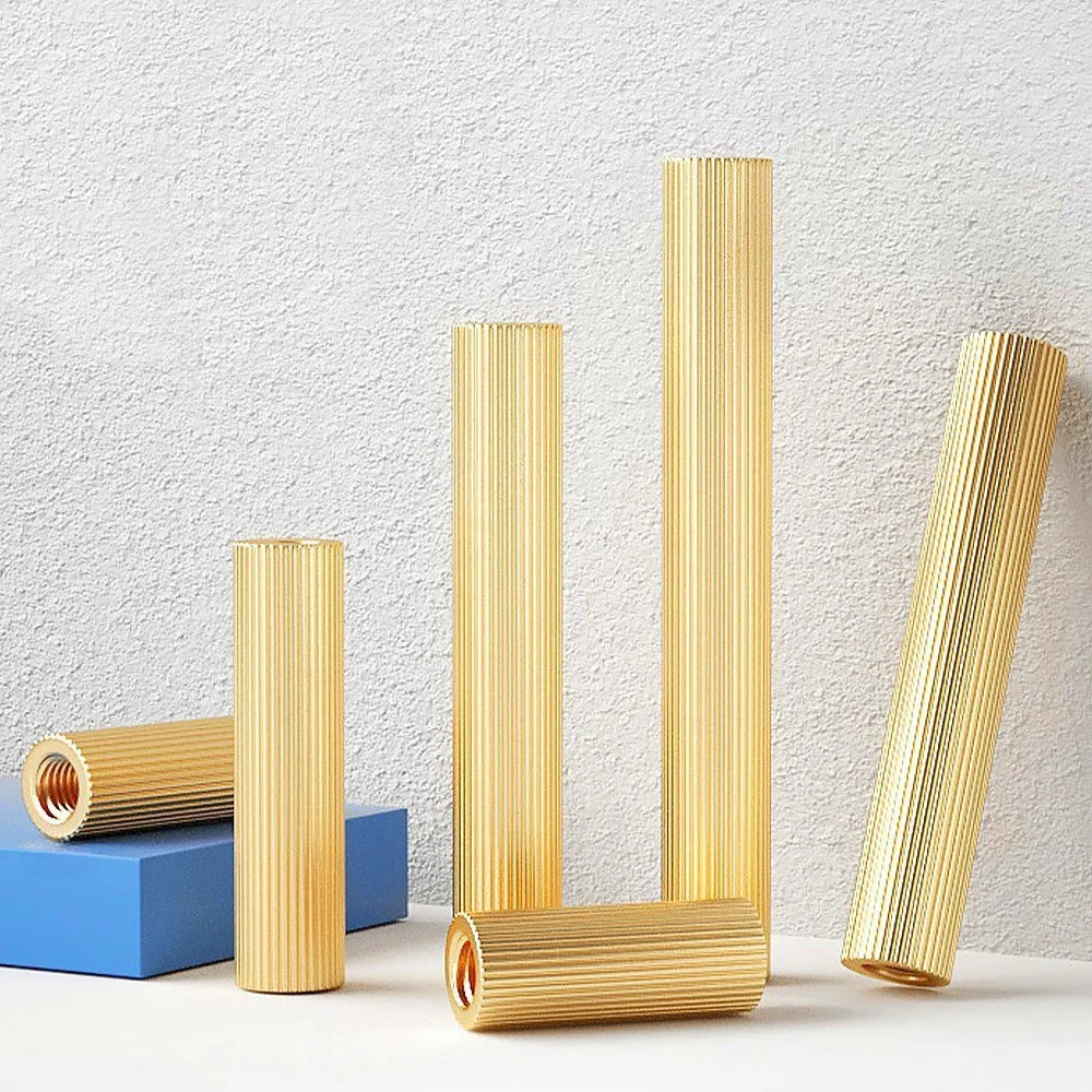 20/50pcs Brass Round Standoff Spacer M2 Stud Board Threaded Pillar Hollow Spacer PCB Motherboard Double Through Standoff Stud