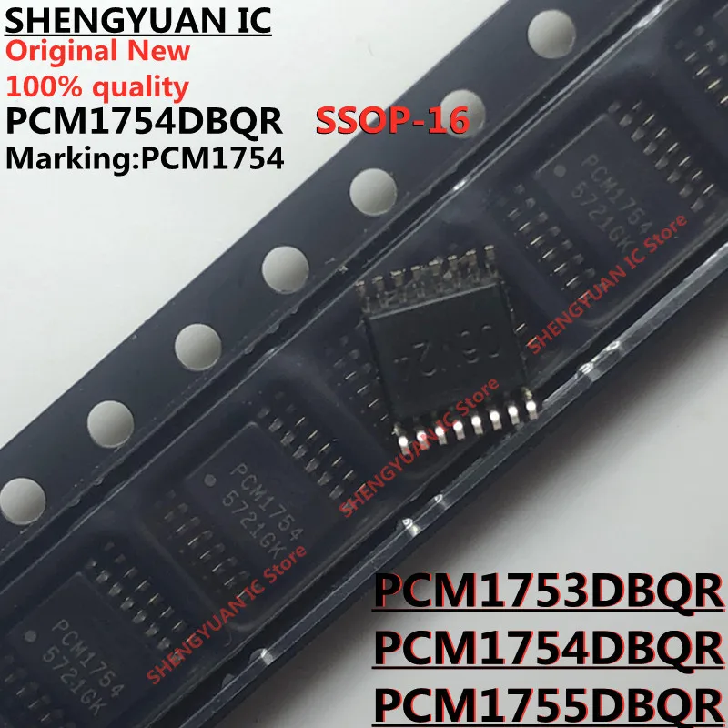 10Pcs/Lot PCM1754DBQR PCM1754DBQ PCM1754 PCM1753DBQR PCM1753DBQ PCM1753 PCM1755DBQR PCM1755DBQ PCM1755 SSOP16 100% New original