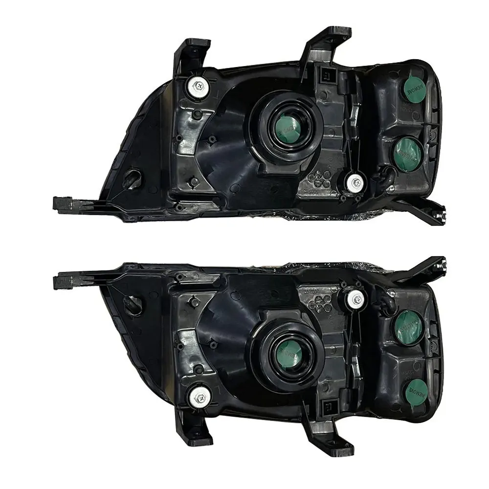 A Pair Car Headlights Crystal Floodlight For Honda CRV RD1 B20B 1997 1998 1999 2000 2001 Turn Signal Headlamp