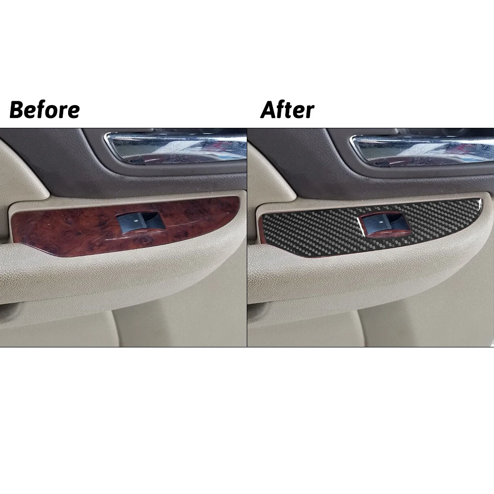 For Chevrolet Tahoe/Suburban 2007 2008 2009 2010 2012 2013 2014 Carbon Fiber Black Stickers Car Interior Decorative Accessories view 5
