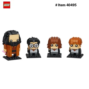 Lego BrickHeadz The Wizarding World Yapı Taşları, Bebek Oyuncakları, Harry Potter, Hermione, Ron, Hagrid, 40495 Lego globe'un 6 büyük satışı-no. 5