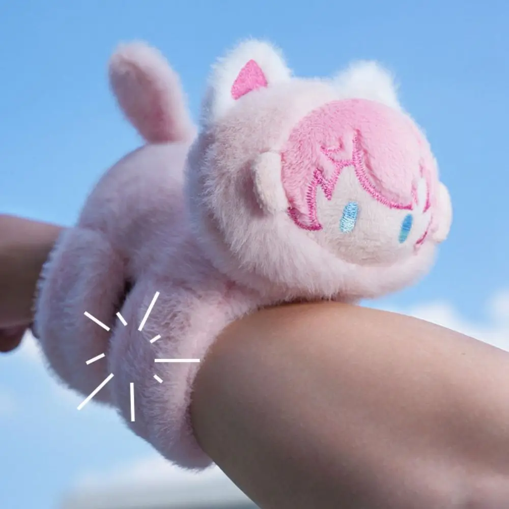 Clap Circle Slap Bracelet Series Comfortable Plush Toy Plush Doll Slap Bracelet Soft 26cm Anime Doll Plush Wrist Band Home Decor