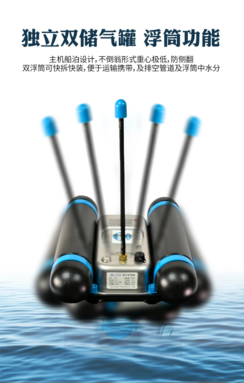 

Professional Scuba Diving Set - Complete Underwater Breathing System with Oxygen Tank, Regulator & Fish Catching Accessories