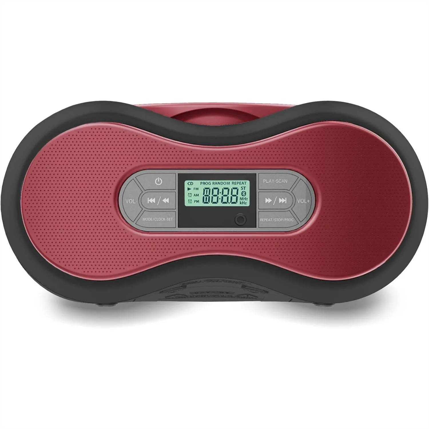 

Portable Bluetooth CD Boombox with Digital FM Radio, AUX Input