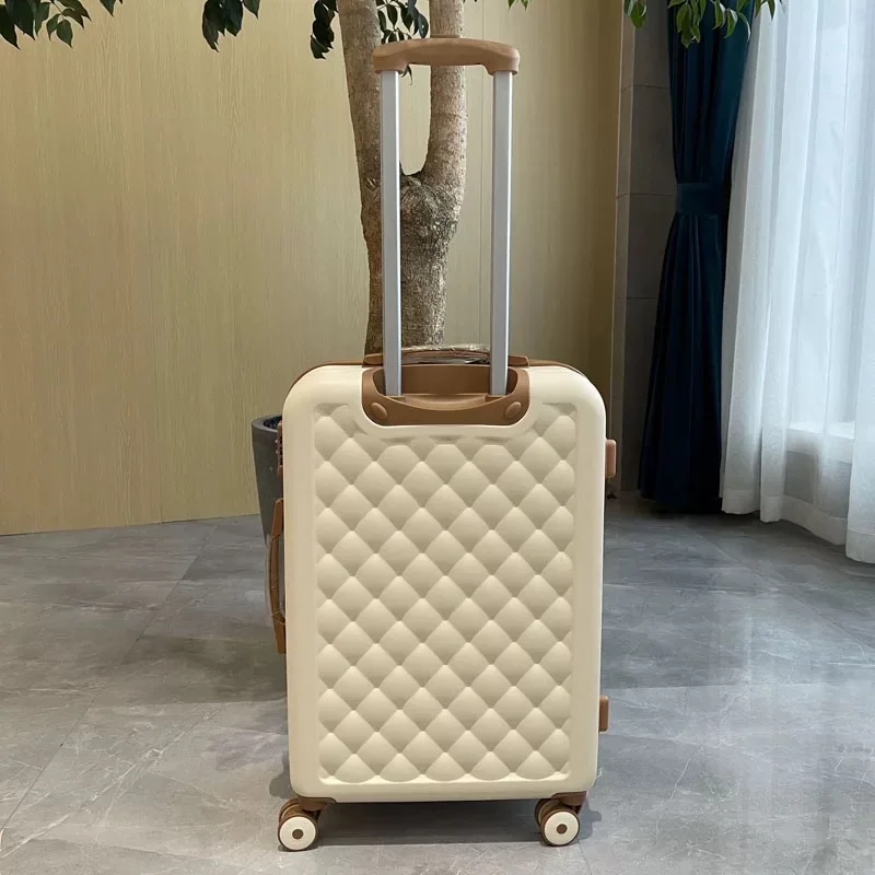 

New fashion travel luggage universal wheel ins popular 20/24/26 checked trolley suitcase 20-inch boarding password luggage