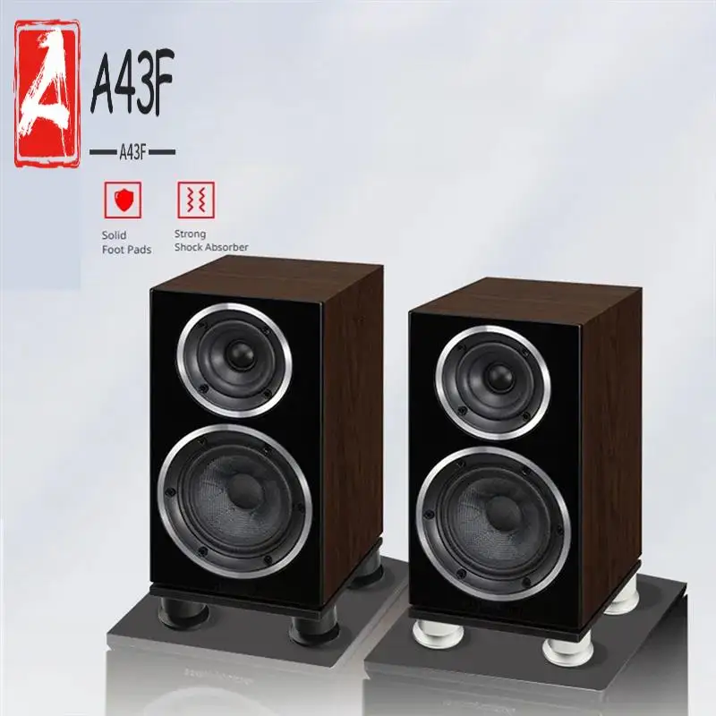 

A43F-Shock Spikes Spring Damping Pad HIFI Stand Feet Speaker Spike Foot Pad KTV Stage Speakers Aluminium Isolation