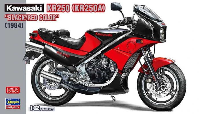 

HASEGAWA 1:12 KR250 KR250A 21740 Motorcycle Limited Edition Static Assembly Model Kit Toys Gift