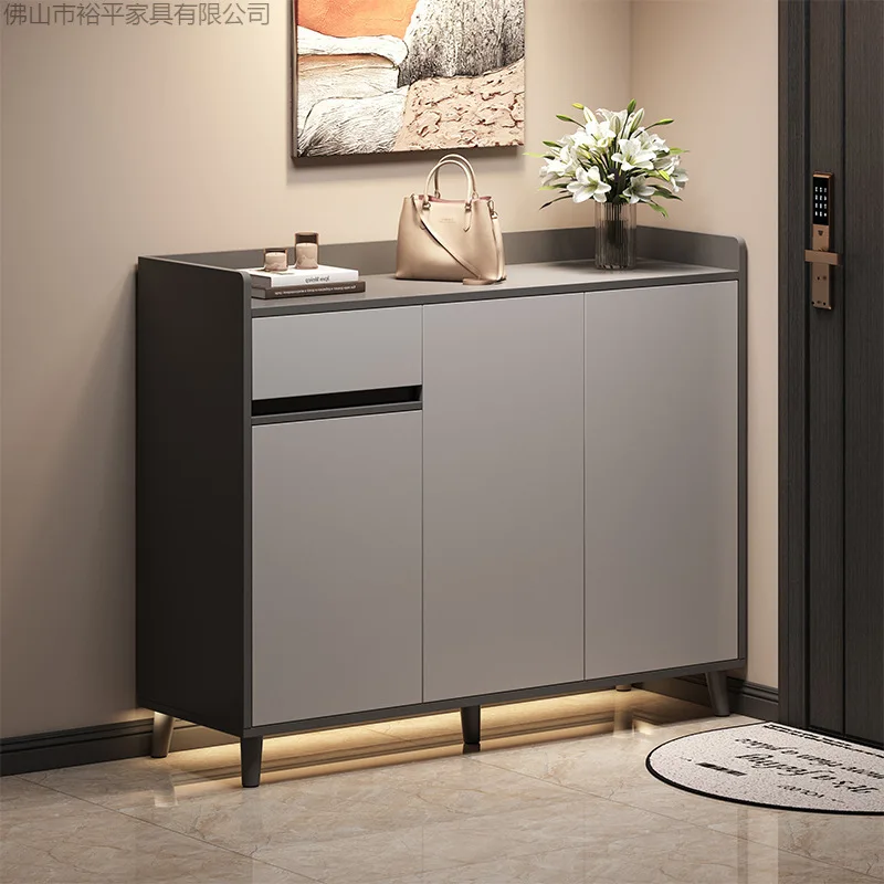 

Shoe cabinet door household 2026 new entry porch cabinet living room shoe storage cabinet locker multi-layer shoe rack