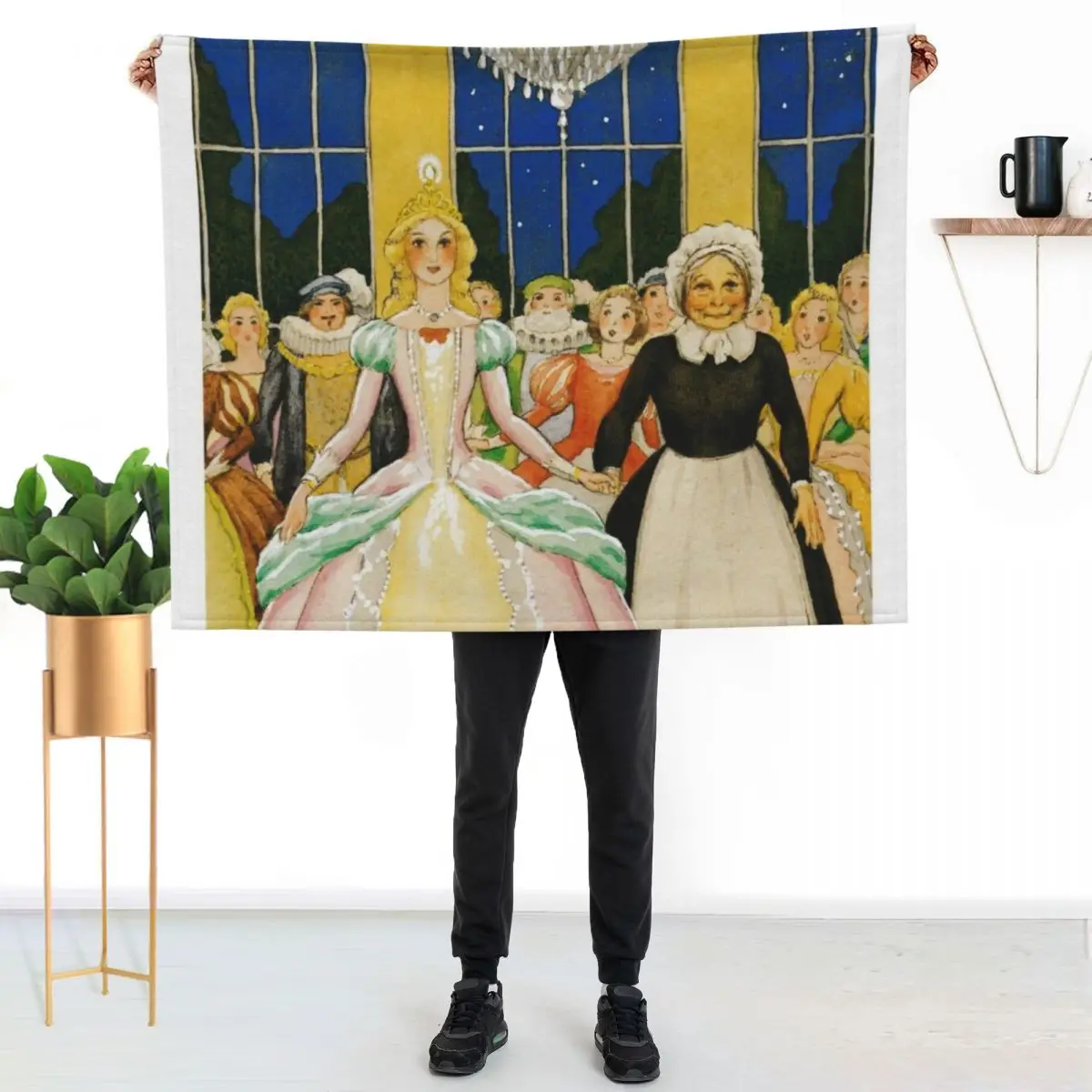 Real Princess By Rudolf Koivu Throw Blanket Furrys Designers Luxury Fashion Sofas Thins Thermal Blankets
