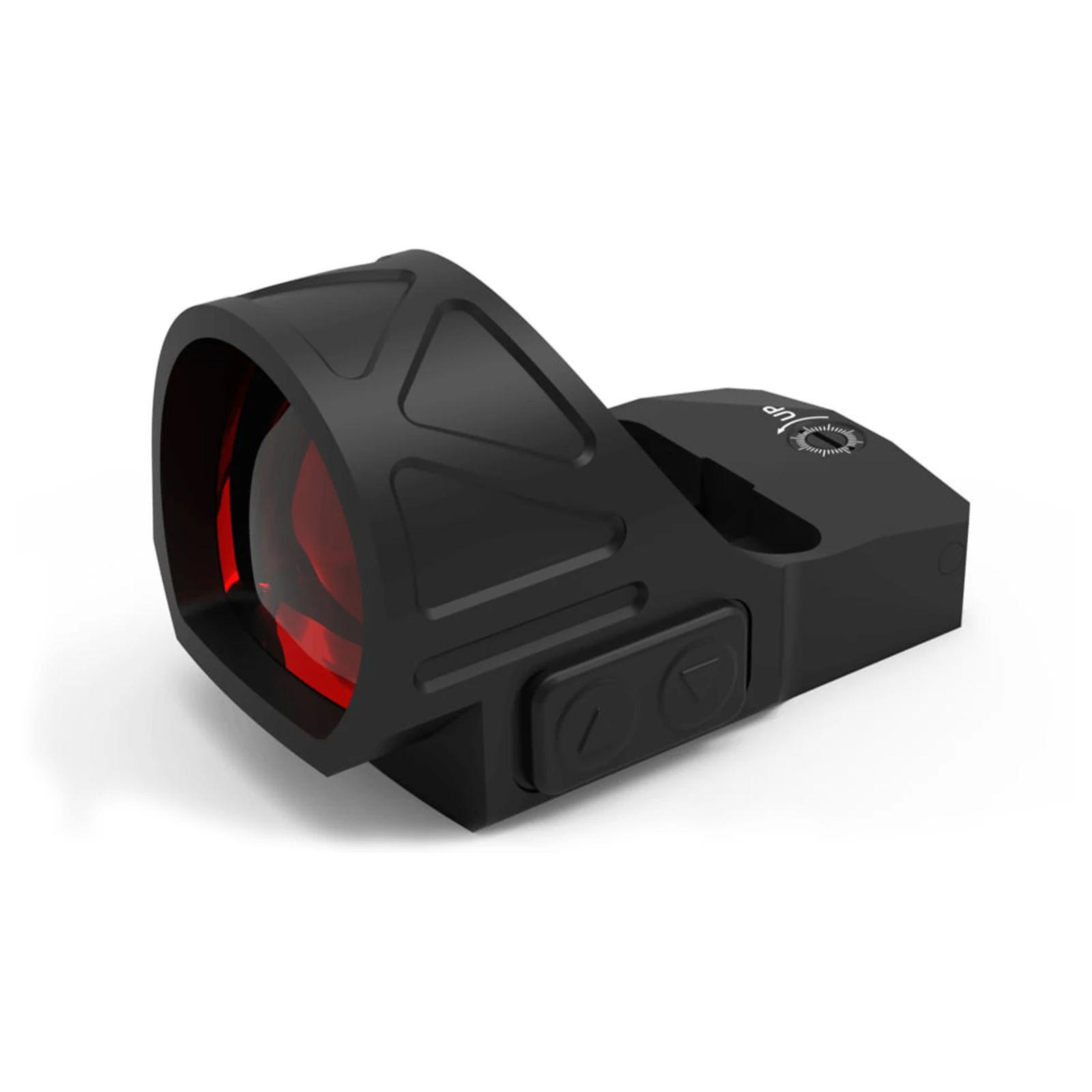 Gideon OMEGA 1x27 Red/Green Dot Sight 3MOA/65MOA Circle Dot Sight For R-M-R Footprint W/ Picatinny Mount Holographic Scope