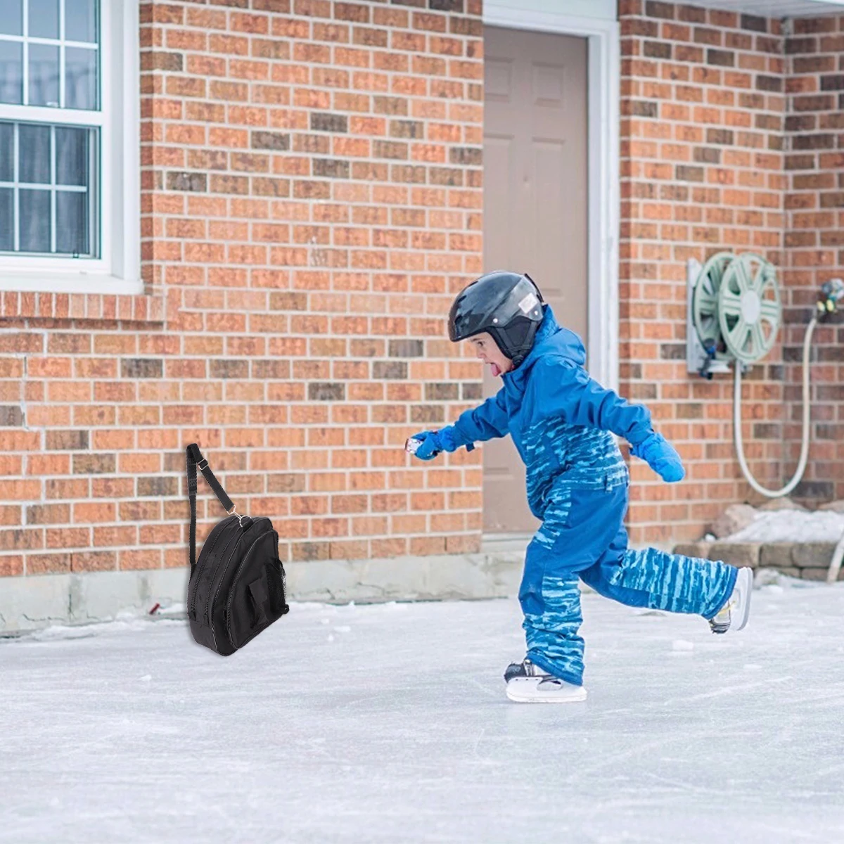 

Защитная сумка для роликовых коньков, прочное хранилище для роликовых коньков, яркий цвет, практичный чехол из полиэстера
