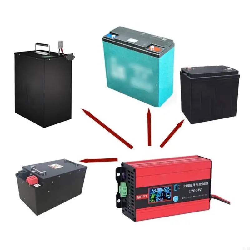 MPPT Sun Energy Regulator 12V To 60V Input For 48V 60V 72V Output Home And Outdoor Application