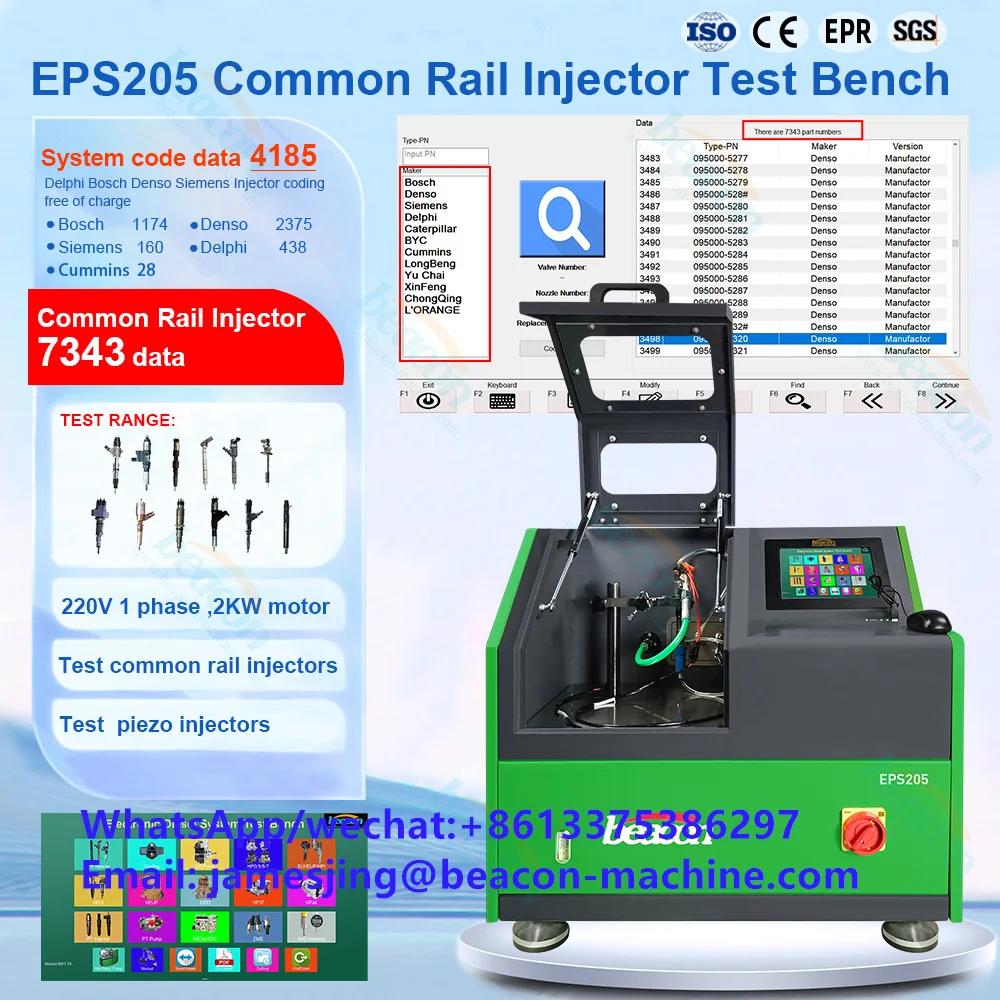 Picture 3: EPS705 Auto Engine Testing Calibration Machine Electronic Equipment Crdi Common Rail Piezo Injector Coding Test Bench