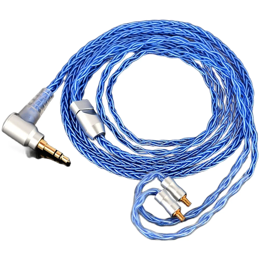silver-plated-8-strand-headphone-upgrade-cable-compatible-with-for-ls-and-e-series-a2dc-12-meter-black-blue-silver